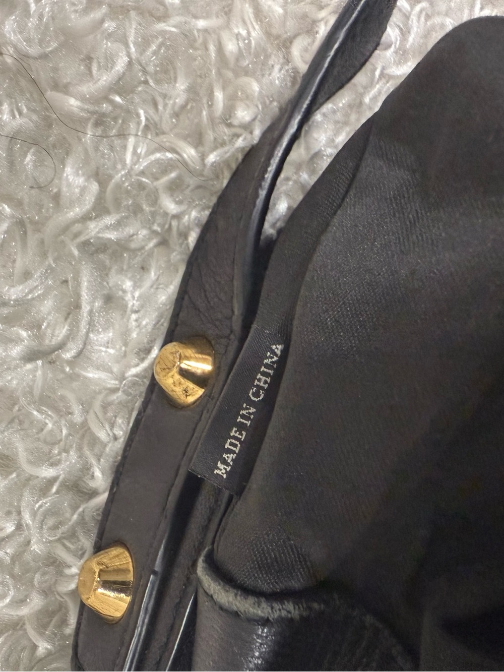 MIU MIU Matelasse Leather Handbag Shoulder Bag Black - Picture 15 of 16